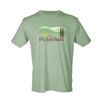 PV Pickleball  Unisex Poly-Rich T-Shirt - Light  Colors