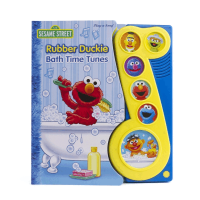 Rubber Duckie Bath Time Tunes - Play-A-Song Interactive Sound Book