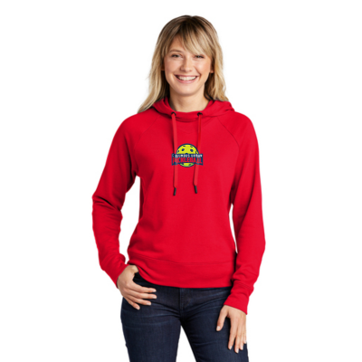 Ladies Embroidered French Terry Hoodie