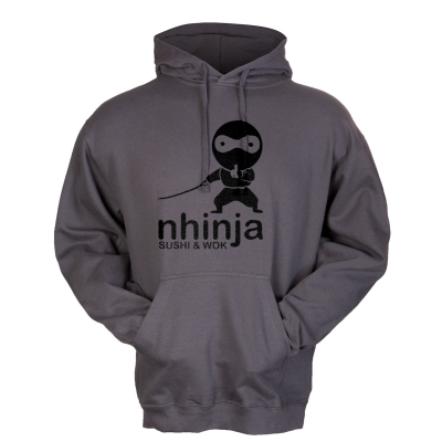 Nhinja Sushi Heathers Tultex 0320 Unisex Fleece Hoodie