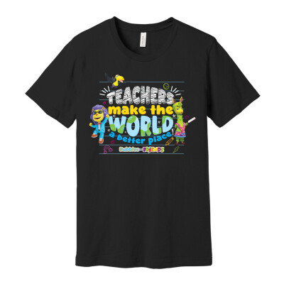 Bubbles & Friends Teacher Appreciation World T-shirt