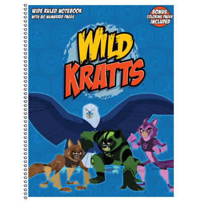 Wild Kratts Spiral Notebook