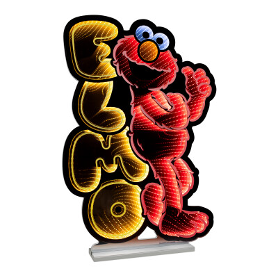 Sesame Street Elmo LED Infinity Light Sign - 35”