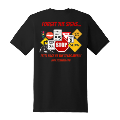 Forget the Signs, Let's Race!