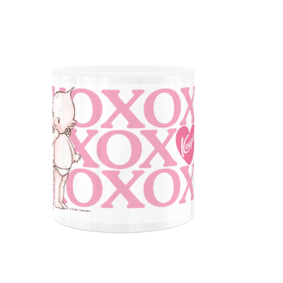 Kewpie® - X0X0 / 11oz White Ceramic Mug