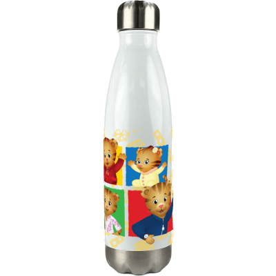 Tiger Family 20 oz Stainless Steel Insulated Water Bottle - White