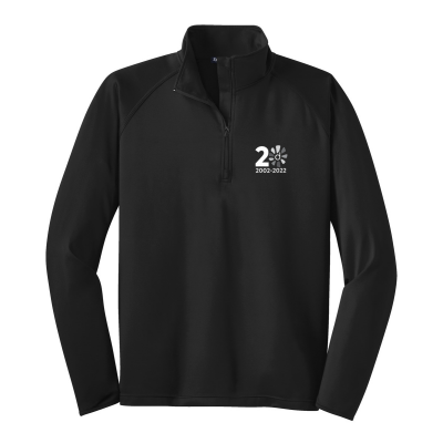 DDCG Men's Embroidered Stretch 1/2-Zip Pullover