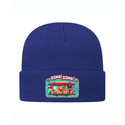Trolley & Friends Printed Knit Beanie (Made in USA)