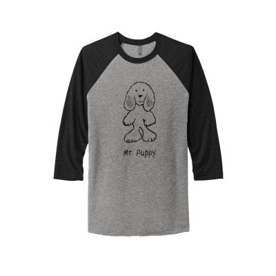 Mr Puppy Baseball Tee