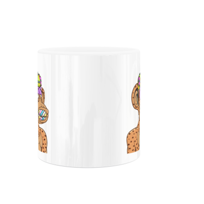 Fun Apes #3727 11oz White Ceramic Mug Emilio Escobar