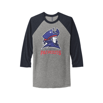 Next Level™ Unisex Tri-Blend 3/4-Sleeve Raglan Tee or Similar