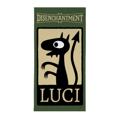 Luci Etching Beach Towel (Poly / Cotton) - 36"x72"