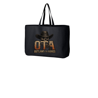 Outlaws to Ashes Jumbo Tote Bag