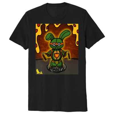 Stuffy Bunny Michelangelo Organic Cotton Tee FeelzPhun