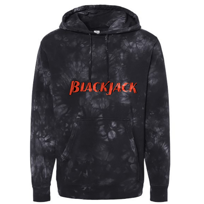 BLACKJACK. ADULT "Together We Will Make A Difference (This SweatShirt Is Just The Beginning" Unisex  ADULT Midweight Tie-Dyed DTG Hoodie Printed On  TWO Sides