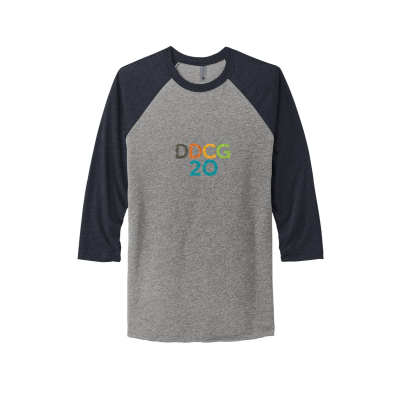 Next Level™ Unisex Tri-Blend 3/4-Sleeve Raglan Tee or Similar