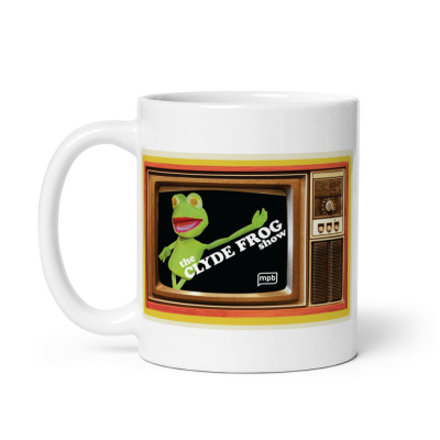 The Clyde Frog Show Vintage Ceramic Coffee Mug