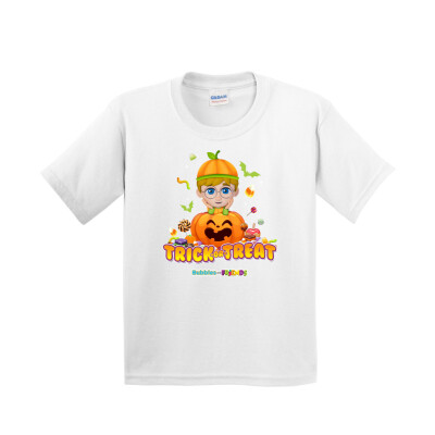 Bubbles and Friends - Halloween Collection Braden Children T-Shirt