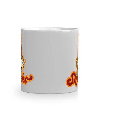 Shocko 11oz White Ceramic Mug