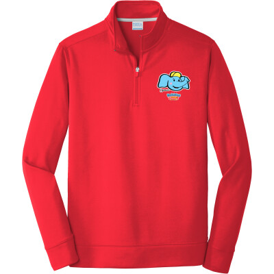 Bubbles & Friends Bubbles Performance Fleece Zip Pullover Sweatshirt