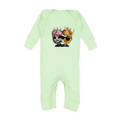 Sleepy Buddies Rabbit Skins - Infant Long Legged Baby Rib Bodysuit