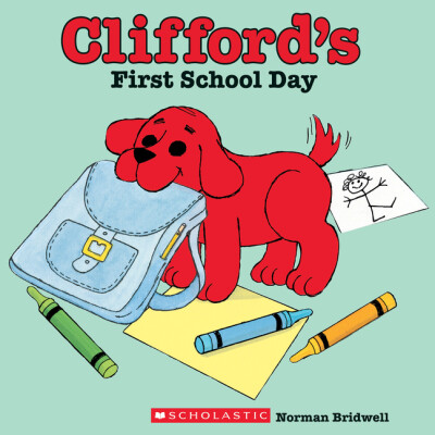 Clifford's First School Day | Softcover Book