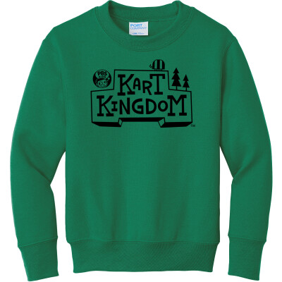 PBS KIDS Kart Kingdom Youth Core Fleece Crewneck Sweatshirt
