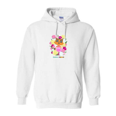 Bubbles & Friends Penny Flowers Unisex Hoodie