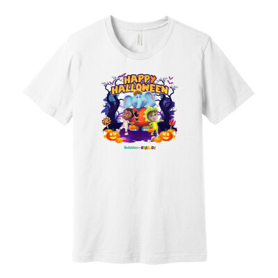 Bubbles and Friends - Halloween Collection Team Adults T-Shirt