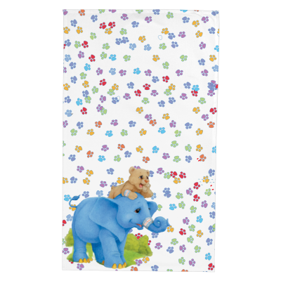 Li'L PET HOSPITAL "Dropsie & Stomp" Tea Towel (Cotton Twill fabric)