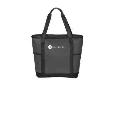 Media Disrupted - Port Authority® Embroidered On-The-Go Tote