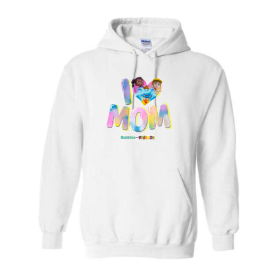 Bubbles & Friends Mothers Day I love Mom Unisex Sweatshirt