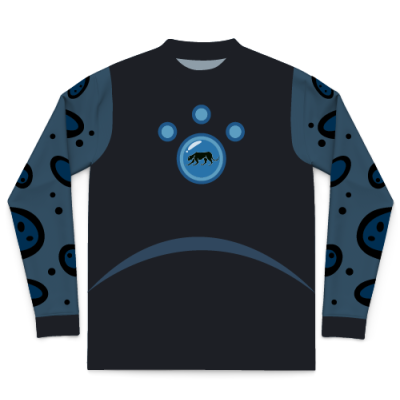 Jaguar Creature Power Suit Youth Performance Long Sleeve Tee