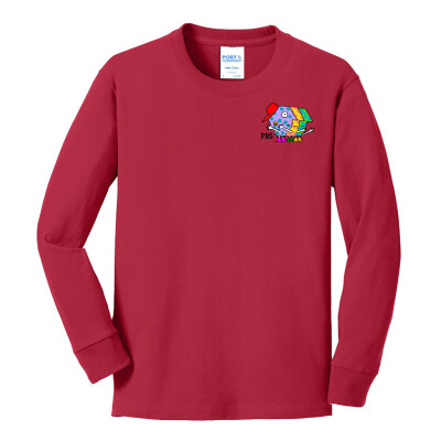 PBS KIDS P-Pals Port and Company Youth Long Sleeve Tee