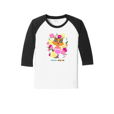 Bubbles & Friends Mothers Day Penny 3/4 Sleeve Raglan Tee