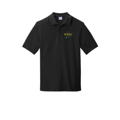 WRVC Port & Company® Men's Embroidered Combed Ring Spun Pique Polo