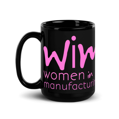 Black Glossy Mug