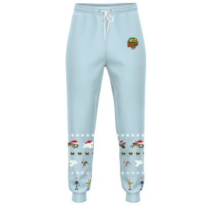"Holiday Creature Rescue" Performance Joggers - Toddler Light Blue