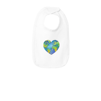 Percolate Peace Infant Jersey Bib