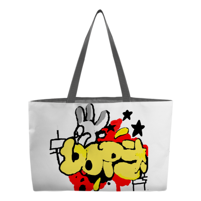 Dope Graffiti All Over Printed Double-Sided Weekender Tote - Woven Handle
