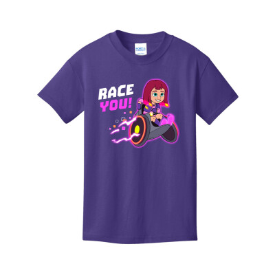 Race Rae "Race You" - Youth Core Cotton Tee