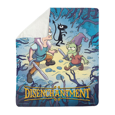 Bean Elfo Luci Forest Trio - Fleece Blanket - Sherpa (50" x 60")