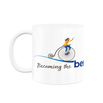 White Jumbo Mug -  20oz