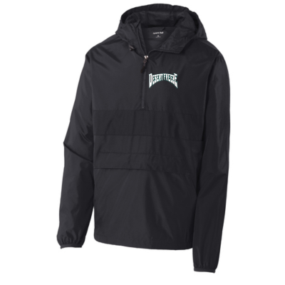 Embroidered Sport-Tek® Men's Zipped Pocket Anorak Jacket or Similar