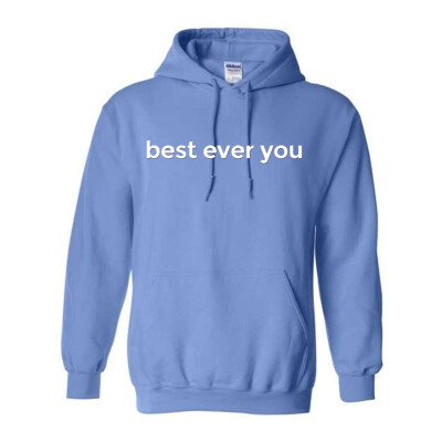 Best Ever You Heavy Blend Hooded Sweatshirt (White Logo)