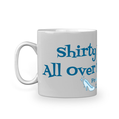 Shirty Dames All Over the Place 11oz White Ceramic Mug