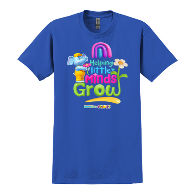 Bubbles and Friends - Teacher appreciation Helping Little Minds Adult T-Shirt