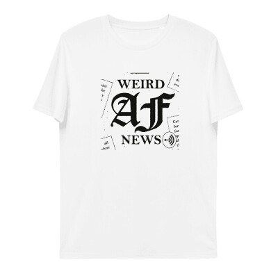 100% Cotton Weird AF News Logo Unisex T-Shirt