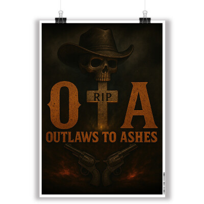 OTA RIP Poster: 23.4" x 16.5"