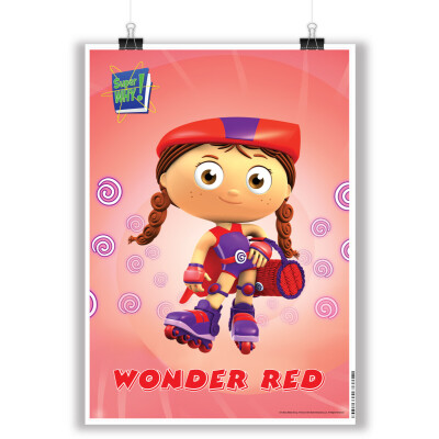 Super WHY! Wonder Red Portrait Poster